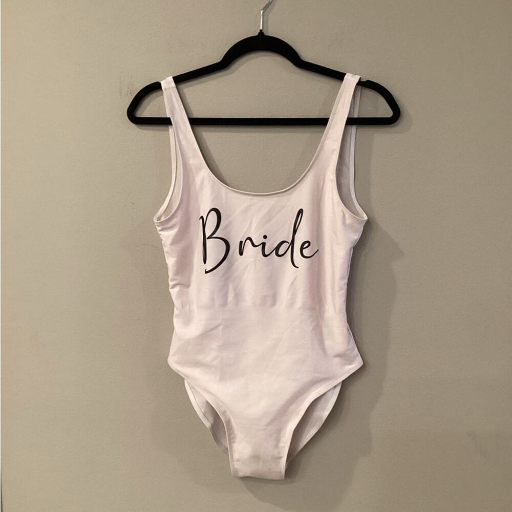 Bride One Piece Bathing Suit in Size Medium-NWOT.